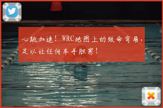 心跳加速！WRC地图上的致命弯角，足以让任何车手胆寒！
