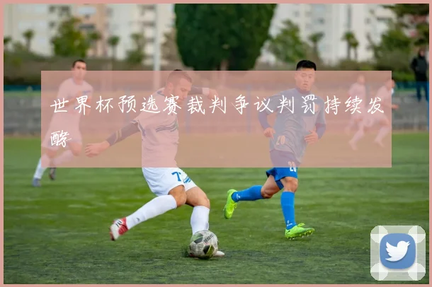 世界杯预选赛裁判争议判罚持续发酵